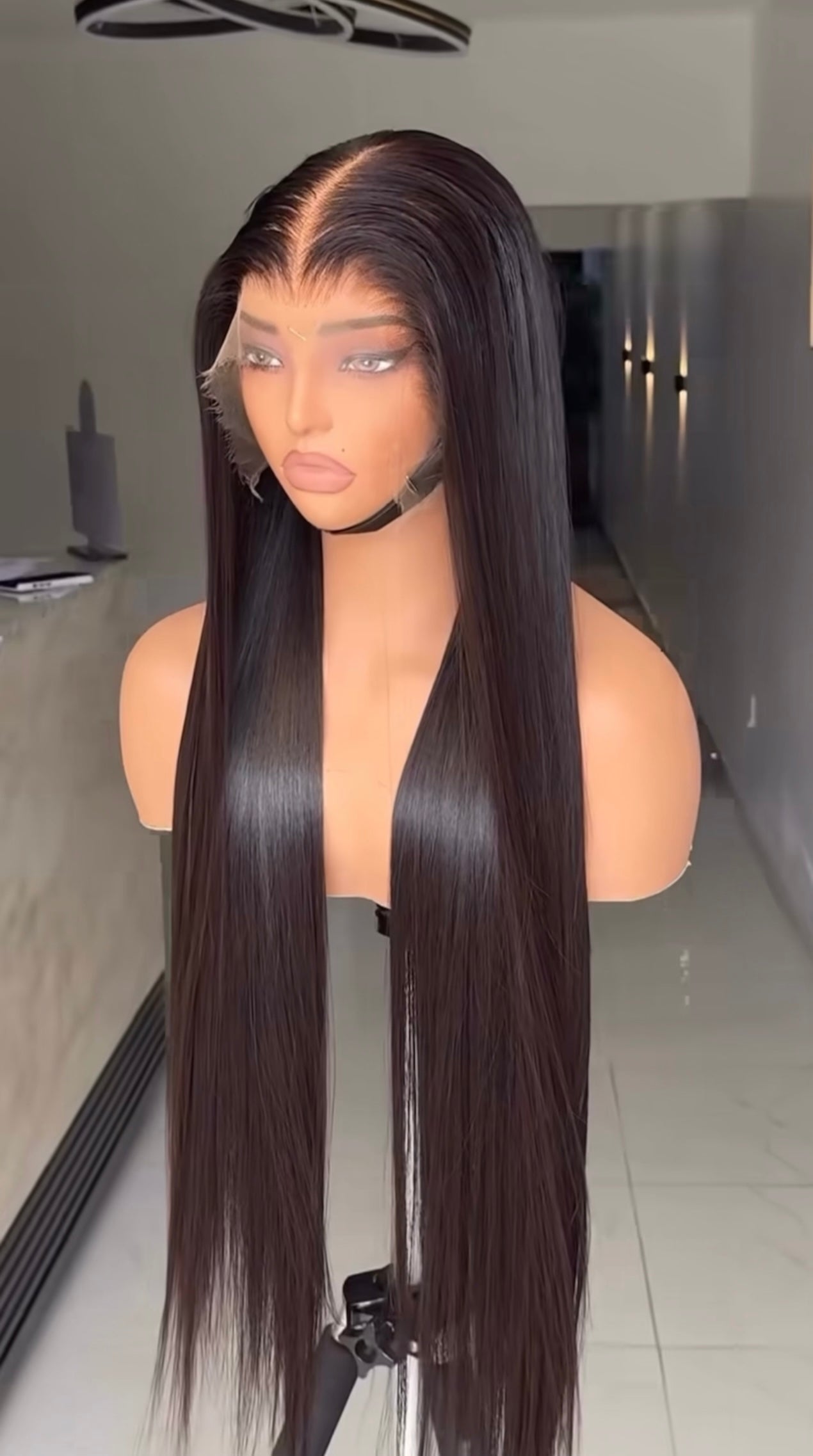 Bone Straight Wig (HD Lace)